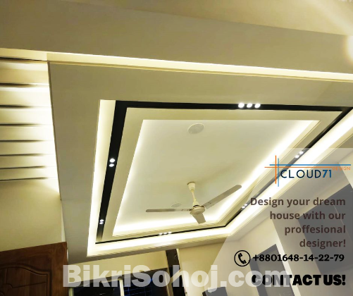 Modern ceiling design for small house